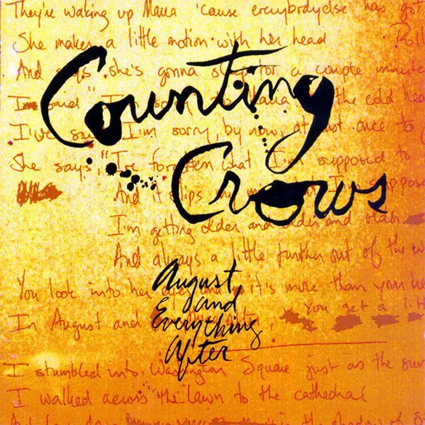 Counting Crows – August And Everything After, finalmente pubblicata la registrazione ufficiale del brano inedito più famoso del gruppo