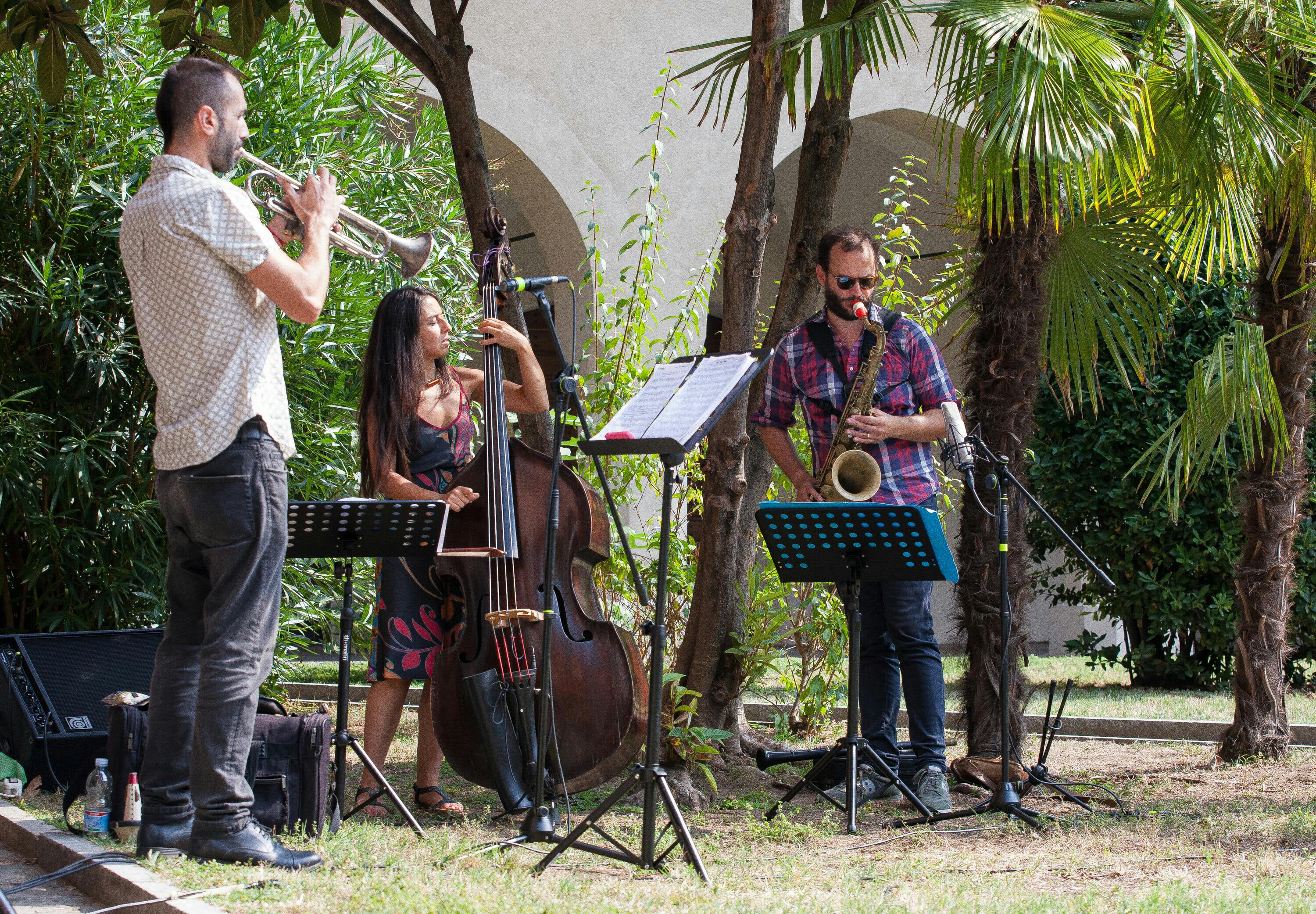 Federica Michisanti Horn Trio @ EJC – Cortile della Canonica, Novara – 15 settembre 2019