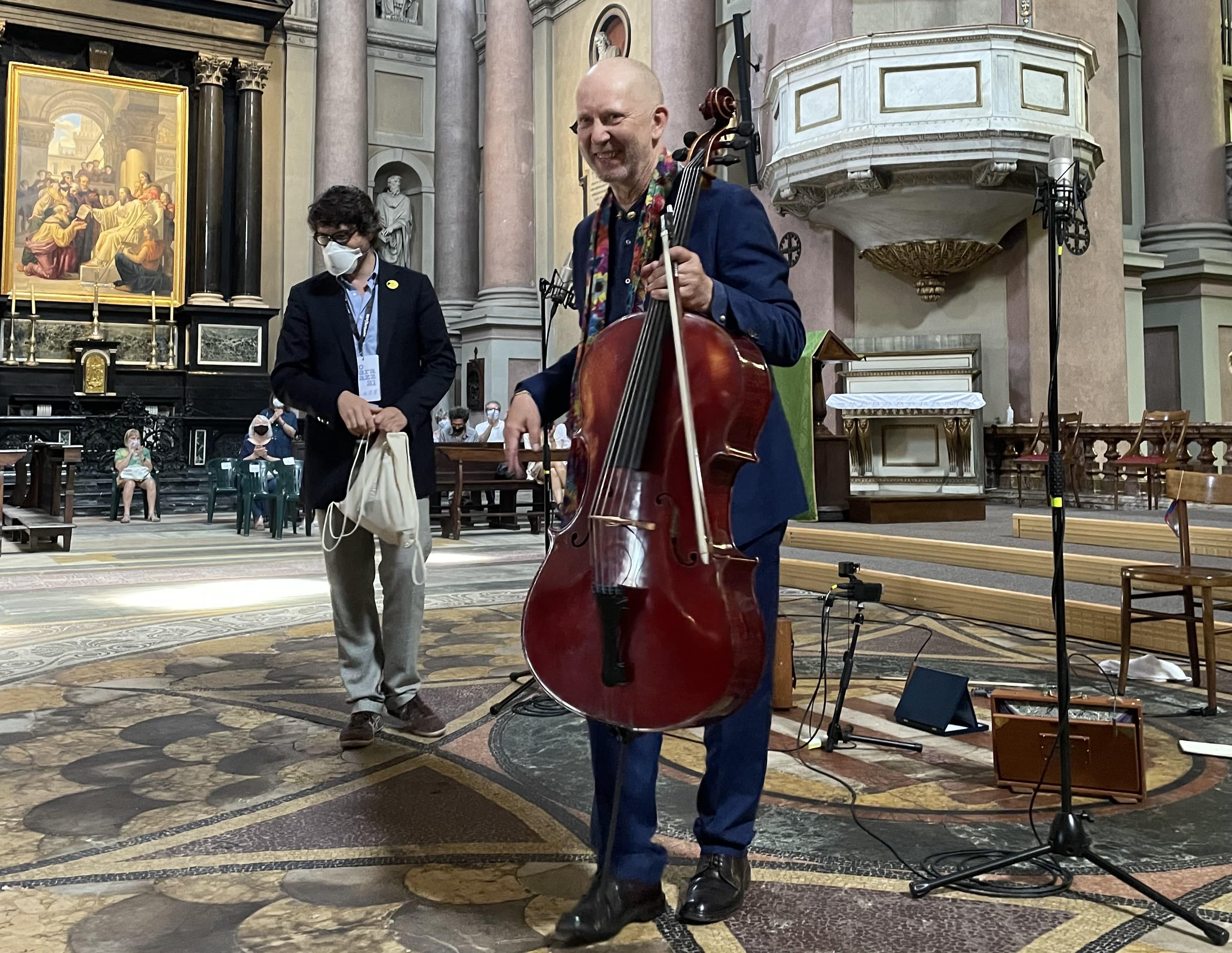 Ernst Reijseger @ Basilica di San Gaudenzio, Novara