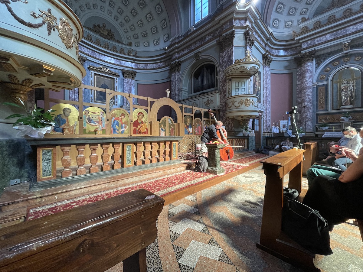 John Edwards / European Galactic Orchestra @ Chiesa del Carmine / Canonica del Duomo, Novara
