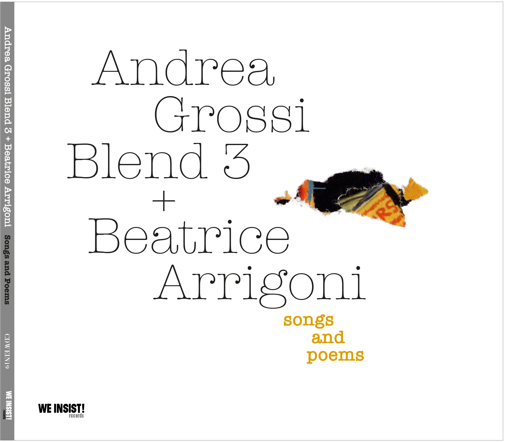 Andrea Grossi Blend 3 + Beatrice Arrigoni – Songs and Poems (We Insist! Records, 2022)
