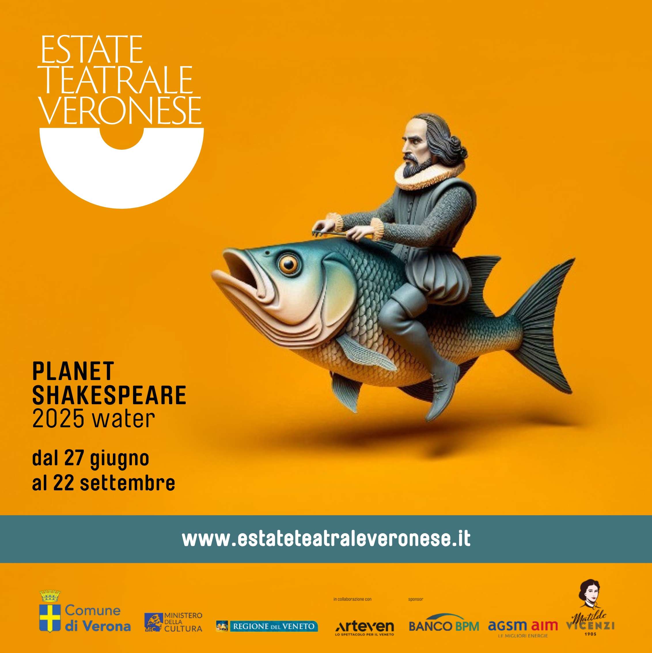 2025 Planet Shakespeare | WATER – 77ma edizione dell’estate teatrale veronese