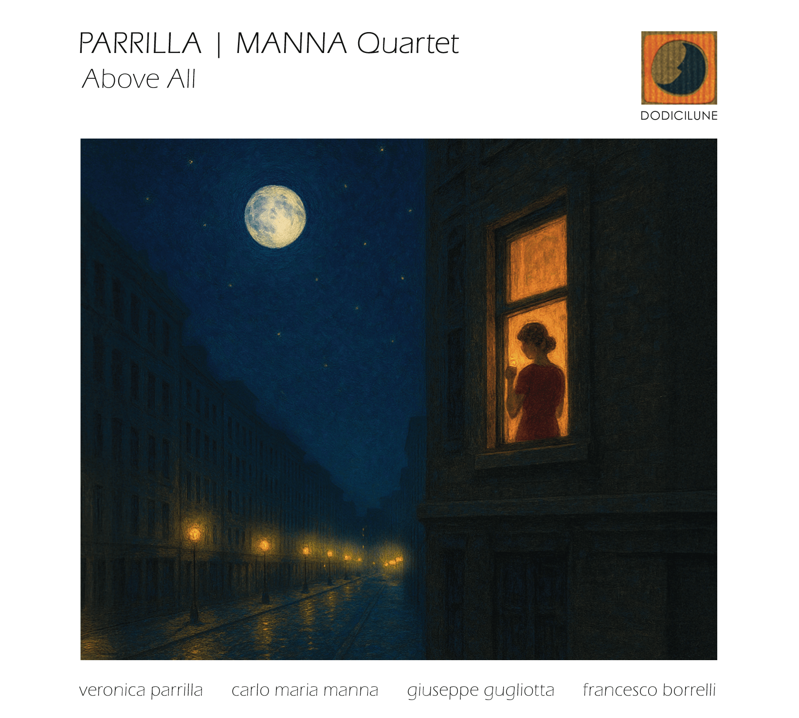 Parrilla | Manna Quartet – Above All (Dodicilune, 2025)