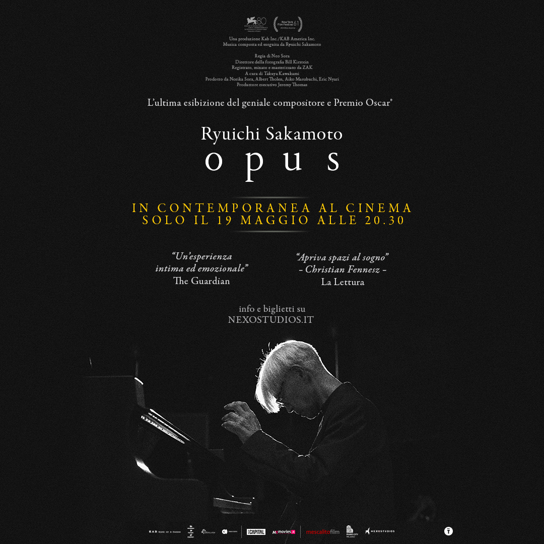 Ryuichi Sakamoto – Opus – di Neo Sora (Giappone, 2023)